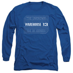 Warehouse 13 Blueprint Logo Men's 18/1 Cotton Long-Sleeve T-Shirt