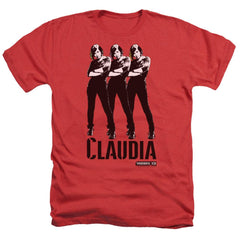 Warehouse 13 Claudia Men's 30/1 Heather 60 40 Poly Short-Sleeve T-Shirt