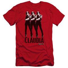 Warehouse 13 Claudia Men's Ultra-Soft 30/1 Cotton Slim Short-Sleeve T-Shirt