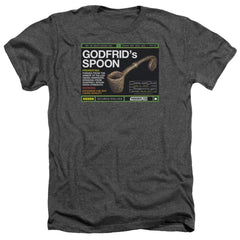 Warehouse 13 Godfrid Spoon Men's 30/1 Heather 60 40 Poly Short-Sleeve T-Shirt