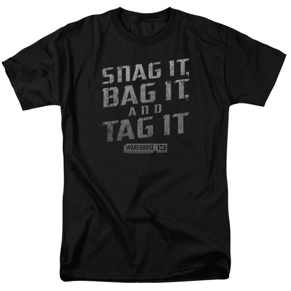 Warehouse 13 Snag It Men's 18/1 Cotton Short-Sleeve T-Shirt