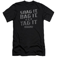 Warehouse 13 Snag It Men's Ultra-Soft 30/1 Cotton Slim Short-Sleeve T-Shirt