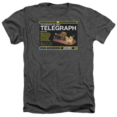 Warehouse 13 Telegraph Island Men's 30/1 Heather 60 40 Poly Short-Sleeve T-Shirt