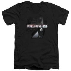 Warehouse 13 The Unknown Men's 30/1 Cotton Slim V-Neck T-Shirt
