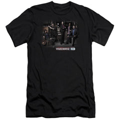 Warehouse 13 Warehouse Cast Men's Ultra-Soft 30/1 Cotton Slim Short-Sleeve T-Shirt