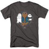 We Bare Bears Jacket Men's 18/1 Cotton Short-Sleeve T-Shirt
