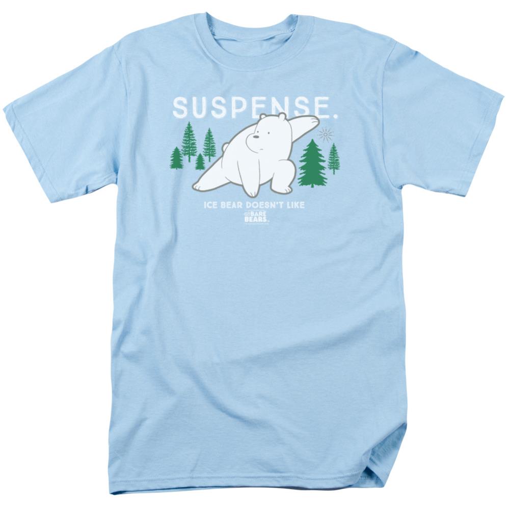 We Bare Bears Suspense Men's 18/1 Cotton Short-Sleeve T-Shirt