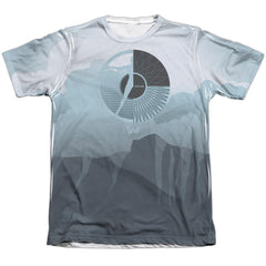 Westworld Landscape Men's Regular Fit Poly Cotton Short-Sleeve T-Shirt
