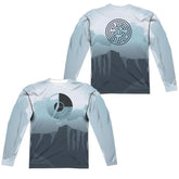 Westworld Landscape Men's Regular Fit Polyester Long-Sleeve T-Shirt