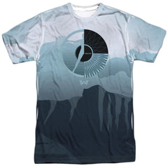 Westworld Landscape Men's Regular Fit Polyester Short-Sleeve T-Shirt