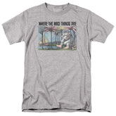 Where The Wild Things Are Cover Art Men's 18/1 Cotton Short-Sleeve T-Shirt