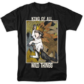Where The Wild Things Are King Of All Wild Things Men's 18/1 Cotton Short-Sleeve T-Shirt