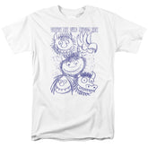 Where The Wild Things Are Wild Sketch Men's 18/1 Cotton Short-Sleeve T-Shirt