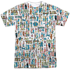 Where's Waldo Figures Men's Regular Fit Polyester Short-Sleeve T-Shirt