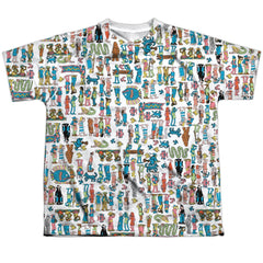 Where's Waldo Figures Youth Regular Fit Poly Short-Sleeve T-Shirt