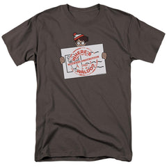 Where's Waldo Witness Protection Men's 18/1 Cotton Short-Sleeve T-Shirt
