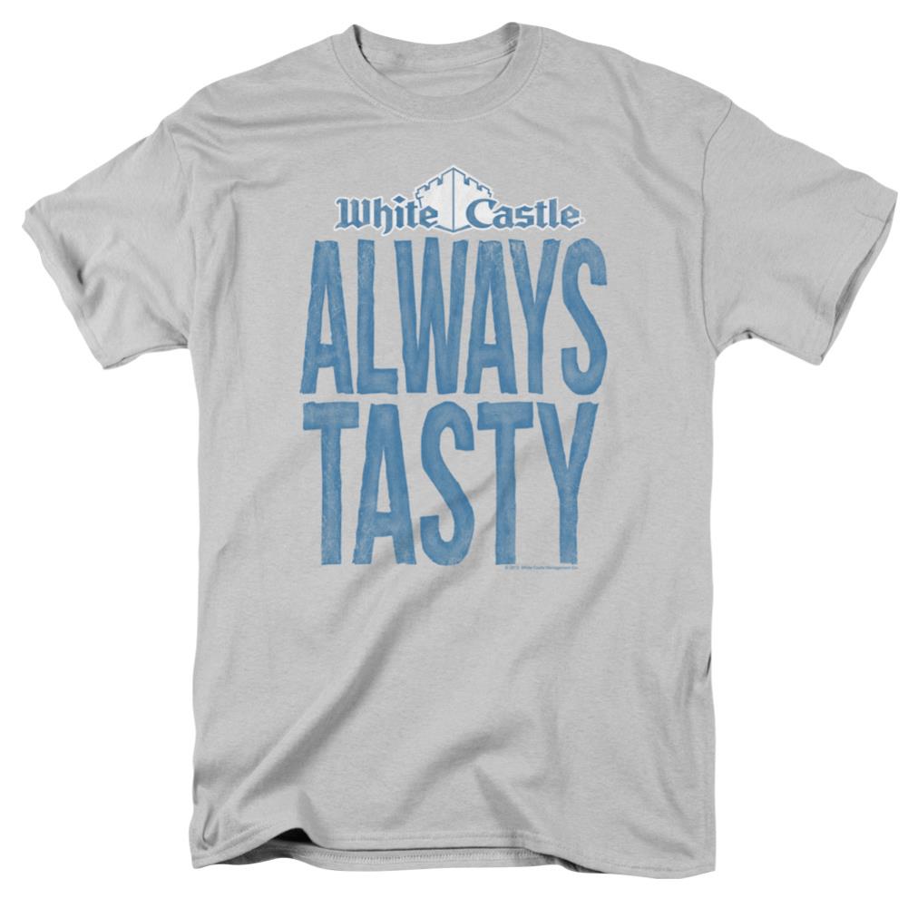 White Castle Always Tasty Men's 18/1 Cotton Short-Sleeve T-Shirt