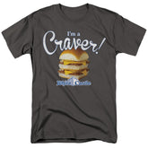 White Castle Craver Men's 18/1 Cotton Short-Sleeve T-Shirt