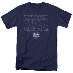 White Castle Craving Men's 18/1 Cotton Short-Sleeve T-Shirt