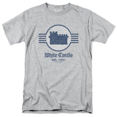 White Castle Emblem Men's 18/1 Cotton Short-Sleeve T-Shirt