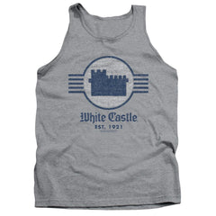 White Castle Emblem Men's 18/1 Cotton Tank Top