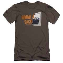 White Castle Gimmie A Sack Men's Ultra-Soft 30/1 Cotton Slim Short-Sleeve T-Shirt