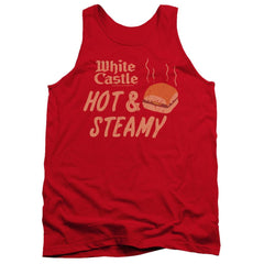 White Castle Hot & Steamy Men's 18/1 Cotton Tank Top