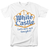 White Castle Let's Eat Men's 18/1 Cotton Short-Sleeve T-Shirt