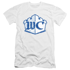 White Castle Monogram Men's Ultra-Soft 30/1 Cotton Slim Short-Sleeve T-Shirt