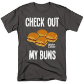 White Castle My Buns Men's 18/1 Cotton Short-Sleeve T-Shirt