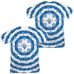 White Castle You Crave Me (Front/Back Print) Men's Regular Fit Polyester Short-Sleeve T-Shirt