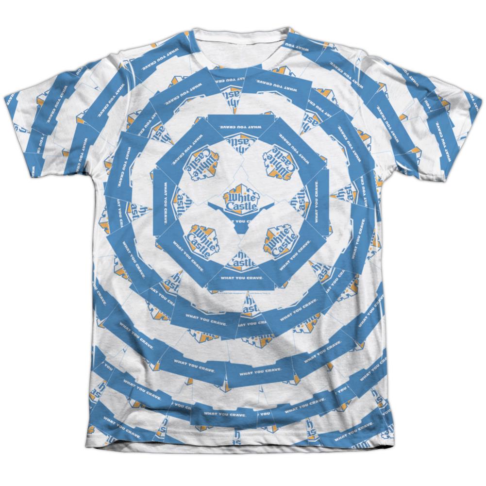 White Castle You Crave Me Men's Regular Fit Poly Cotton Short-Sleeve T-Shirt