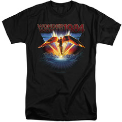 Wonder Woman 1984 84 Metal Men's 18/1 Tall Cotton Short-Sleeve T-Shirt