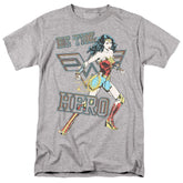 Wonder Woman 1984 Be The Hero Men's 18/1 Cotton Short-Sleeve T-Shirt