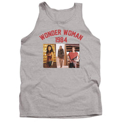 Wonder Woman 1984 Collegiate Montage Men's 18/1 Cotton Tank Top