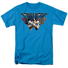 Wonder Woman 1984 Eyes Men's 18/1 Cotton Short-Sleeve T-Shirt