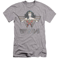 Wonder Woman 1984 In Symbol Men's Ultra-Soft 30/1 Cotton Slim Short-Sleeve T-Shirt