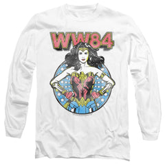 Wonder Woman 1984 Star Circle Men's 18/1 Cotton Long-Sleeve T-Shirt