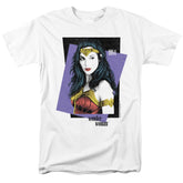Wonder Woman 1984 Strike A Pose Men's 18/1 Cotton Short-Sleeve T-Shirt