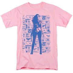 Wonder Woman 1984 Televisions Men's 18/1 Cotton Short-Sleeve T-Shirt