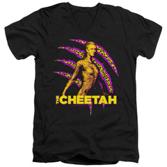 Wonder Woman 1984 The Cheetah Men's 30/1 Cotton Slim V-Neck T-Shirt