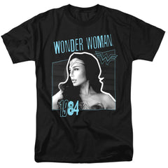 Wonder Woman 1984 Thin Line Men's 18/1 Cotton Short-Sleeve T-Shirt