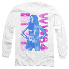 Wonder Woman 1984 Truth Love And Justice Men's 18/1 Cotton Long-Sleeve T-Shirt