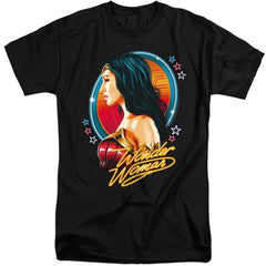Wonder Woman 1984 Warrior 84 Men's 18/1 Tall Cotton Short-Sleeve T-Shirt