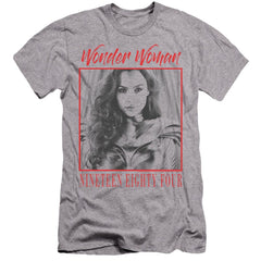 Wonder Woman 1984 Wonder Chic Men's Ultra-Soft 30/1 Cotton Slim Short-Sleeve T-Shirt