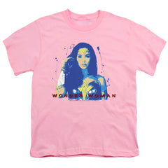 Wonder Woman 1984 Wonder Glow Youth 18/1 100% Cotton Short-Sleeve T-Shirt