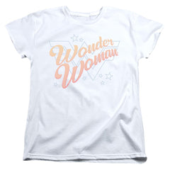 Wonder Woman 1984 Wonder Lines Women's 18/1 Cotton Short-Sleeve T-Shirt