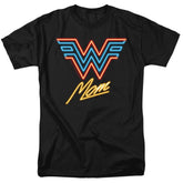 Wonder Woman 1984 Wonder Mom Neon Men's 18/1 Cotton Short-Sleeve T-Shirt
