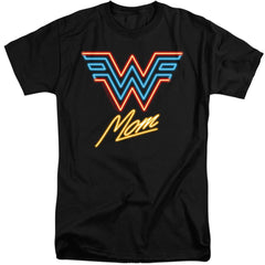 Wonder Woman 1984 Wonder Mom Neon Men's 18/1 Tall Cotton Short-Sleeve T-Shirt