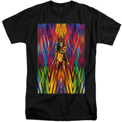 Wonder Woman 1984 WW84 Poster Men's 18/1 Tall Cotton Short-Sleeve T-Shirt